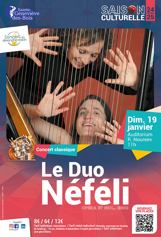 2024 09 04 SAISON CULTURELLE - duo nefeli - affiche