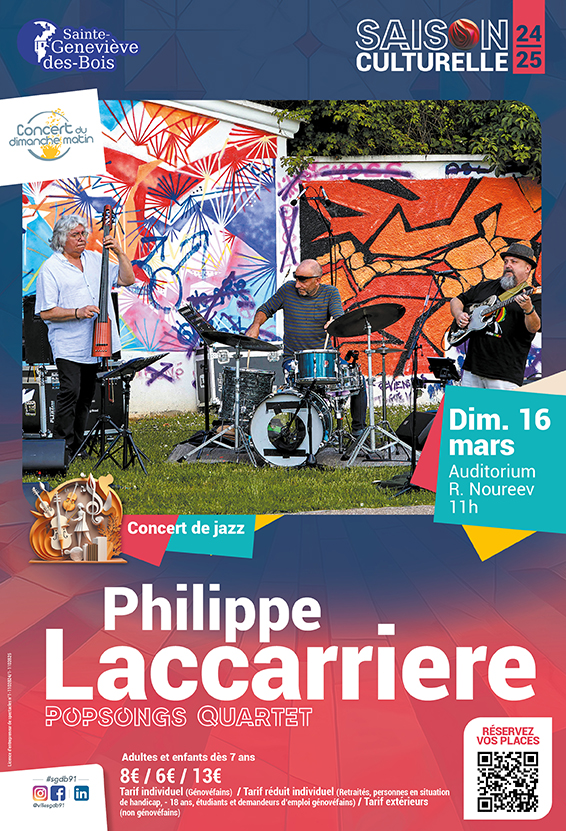 2024 09 04 SAISON CULTURELLE - lacarriere popsong - affiche