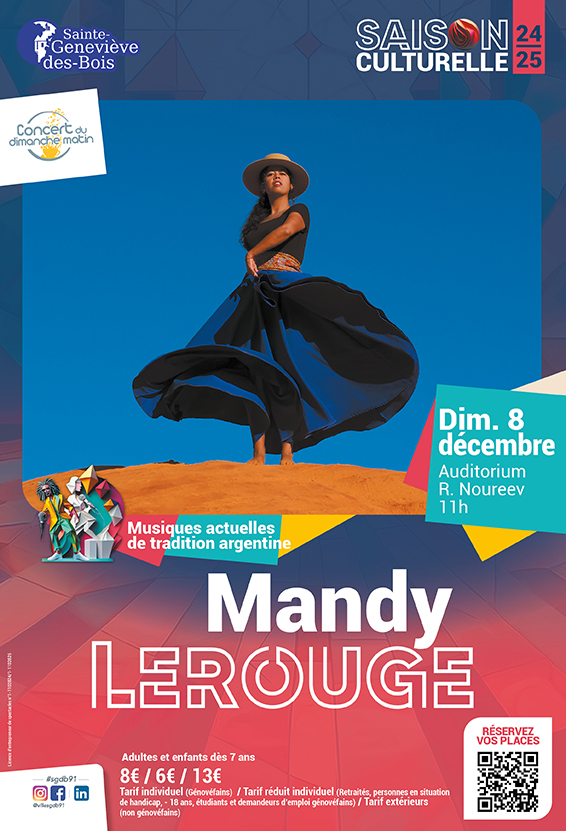 2024 09 04 SAISON CULTURELLE - mandy lerouge - affiche