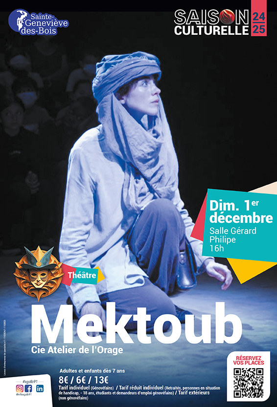 2024 09 04 SAISON CULTURELLE - mektoub - affiche