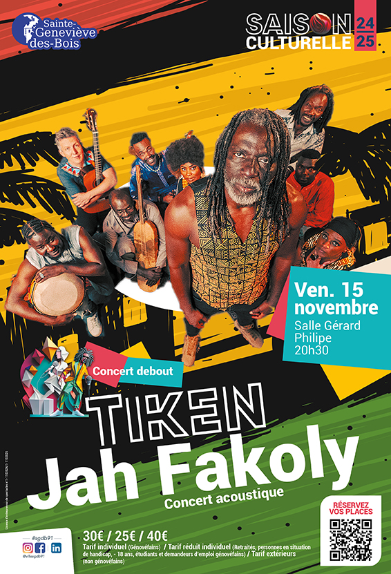 2024 09 04 SAISON CULTURELLE - tiken jah - affiche