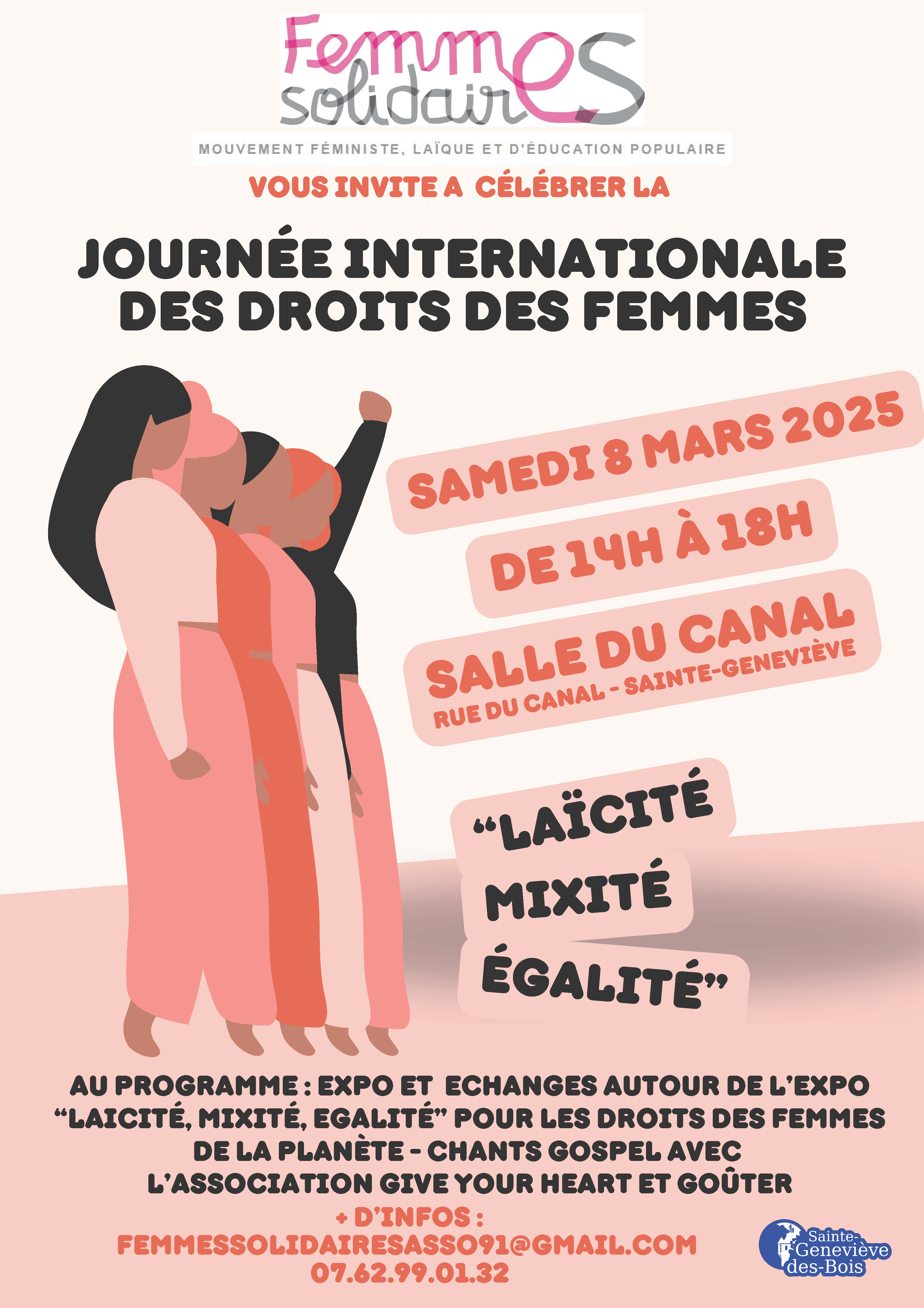 8 MARS - FEMMES SOLIDAIRES 91