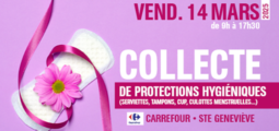 Journée internationale des droits des femmes : SAINTE-GENEVIÈVE-DES-BOIS S’ENGAGE CONTRE LA PRÉCARITÉ MENSTRUELLE